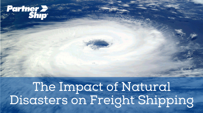 The Impact of Natural Disasters on Freight Shipping